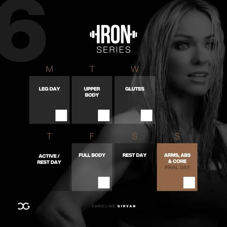 Caroline Girvan #39 s Iron Series Workouts And Results My Fitness Routines