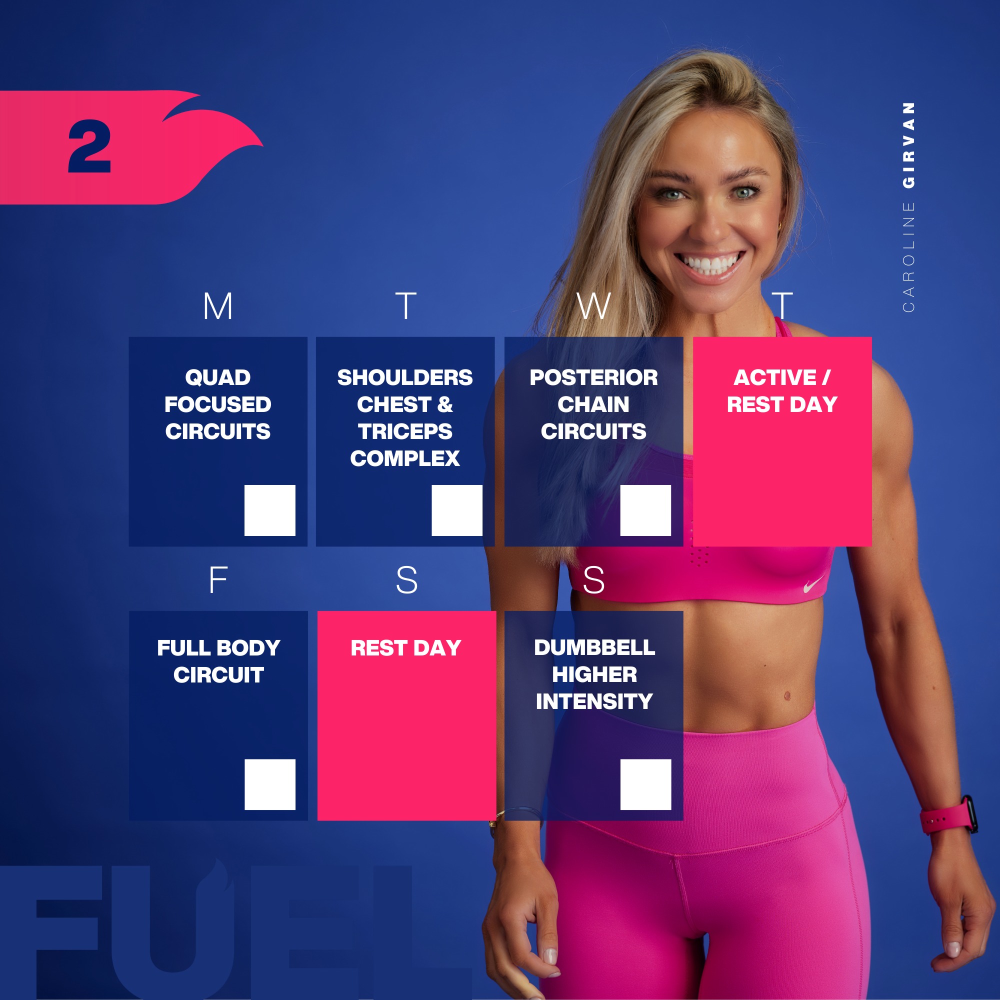 Caroline Girvan #39 s FUEL Series Program My Fitness Routines