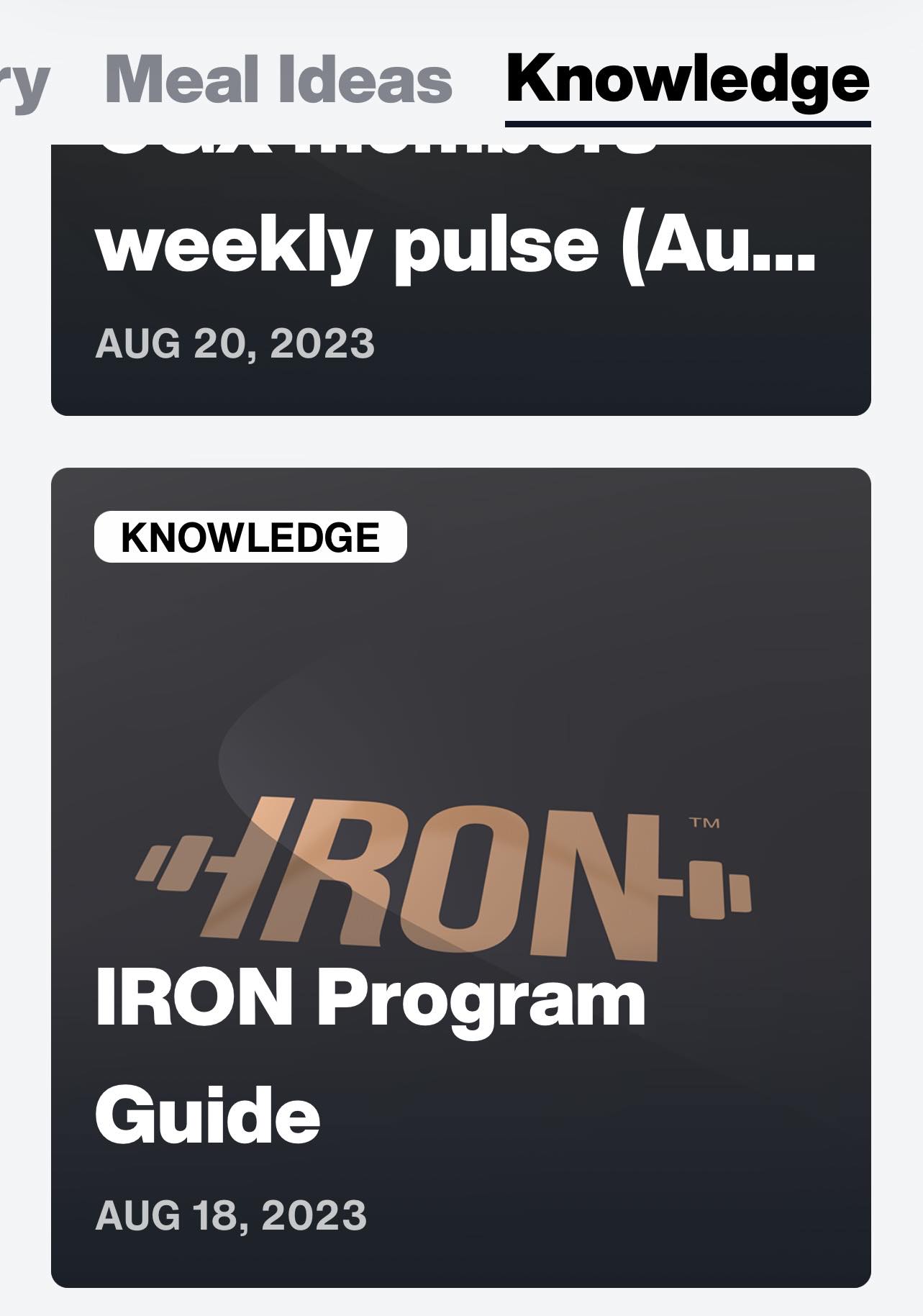 An All-New 10-Week Iron Program From Caroline Girvan!