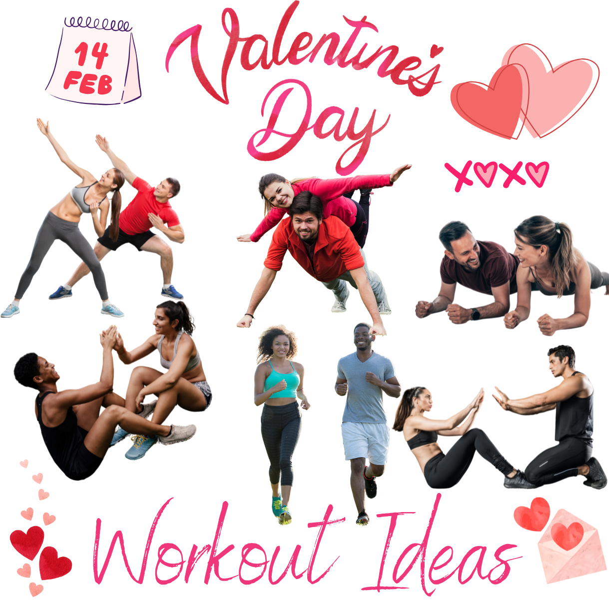 Valentines Day Workout Ideas (Partner Up or Go Solo)